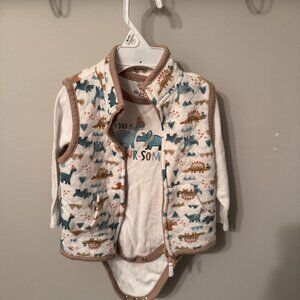 Chickpea Onesie and Vest